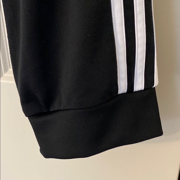 Adidas Black Track Suit with White Stripes - Picture 3 of 6